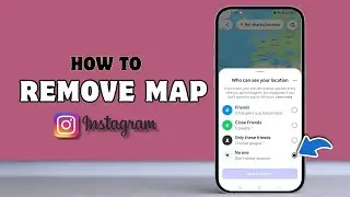 Как отключить отображение карты в Instagram | Как отключить геолокацию в Instagram