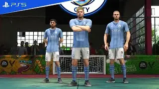 FIFA 24: Manchester City vs Barcelona | Haaland Skills | UCL | PS5 Highlights