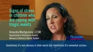Identifying signs of stress in children