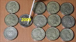 Дефект ламинирования двухдолларовой монеты 2009 года 2011 2012 1999 2001 Австралийская монета дос...