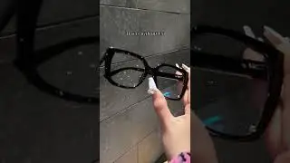 😎 COOL BLACK | BIG FRAME | NEW GLASSES | ZINFF OPTICAL #usa #glasses #haul #uk #recommended