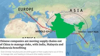 The India-Middle East-Europe corridor :Emergence of a new cold war & India's checkmate to Pak -China