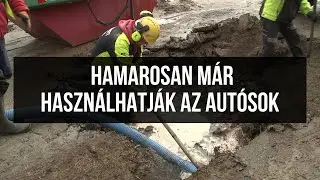 V&aacute;rhat&oacute;an cs&uuml;t&ouml;rt&ouml;k&ouml;n vehetik &uacute;jra birtokba az aut&oacute;sok a Lahner utc&aacute;t
