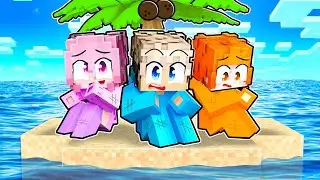 Wir sind GESTRANDED auf einer KLEINEN INSEL in Minecraft!