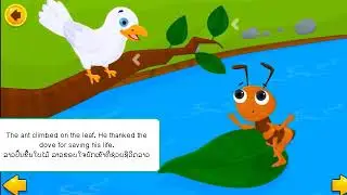 Learn English from story: The Ant and The Dove