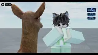 Showing the deer my song :D