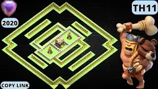 NEW BEST TH11 TROPHY BASE 2020 WITH COPY LINK AND REPLAYS||TOWN HALL 11 TROPHY BASE||CLASH OF CLANS