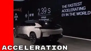 Faraday Future FF 91 Acceleration Demonstration 2.39 0 To 60