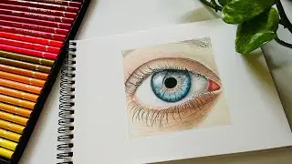 How to Draw Realistic Skin Around the Eye | Eye Drawing Part 2 #drawing #arttutorial 