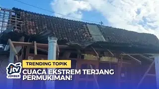 Angin Puting Beliung Terjang Situbondo, 16 Rumah dan Warung Rusak