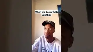 When the doctor tells you this?#funny #comedy #skits #hallarious