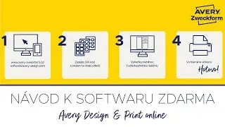 N&aacute;vod k softwaru Avery Design & Print