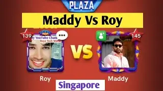 Muhammad Hawaii Vs Roy Singapore Freestyle In Carrom Pool #Shorts