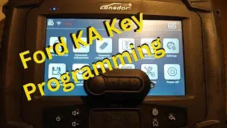 Программирование ключей Ford KA Fiat 500 2012 Lonsdor k518