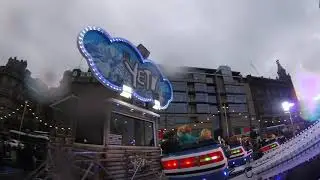The yeti on ride Edinburgh Christmas market funfair 2018