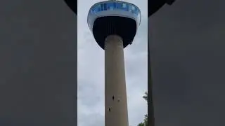 Rappeling Euromast Rotterdam Netherlands @TravelwithHugoF