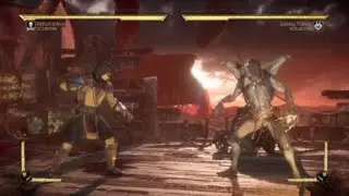 Mk11 scorpion hellish inferno combo 2