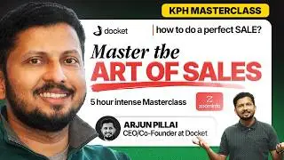 Clients-നെ കണ്ടുപിടിക്കാൻ ഈ ഒരു Method മതി | B2B SaaS Sales | Arjun Pillai | KPH Masterclass