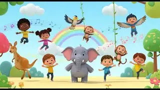 Move Like the Animals! A Fun Active Song For Kids