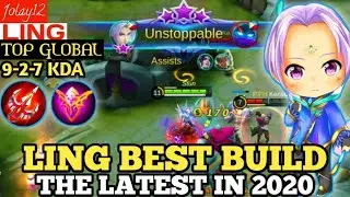 LING BEST BUILD IN 2020 | TOP GLOBAL LING Jolay12 - MOBILE LEGENDS