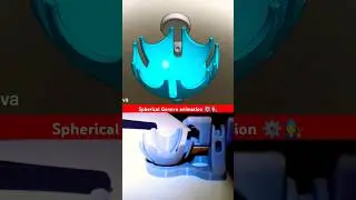 Spherical Geneva mechanism ⚙️👩&zwj;🔧 #animation #engineering #mechanical #3d #cad 🔥