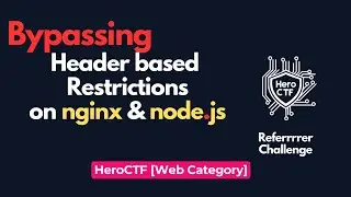 Rererrer Challenge | HeroCTF | CTF For beginners | Bypassing headers based Authentication