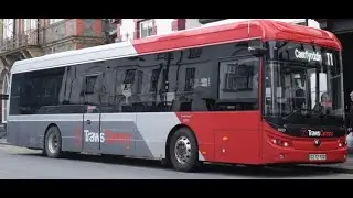 Onboard CE72YOO on the way to Lampeter on Route T1