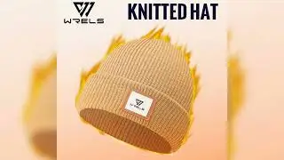 #WRELS Warm Winter Beanie Thick Knit Fashion Skull Cap Hat Thermal Fleece Lined Windproof Soft Knit