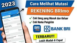 ✅ How to Check Incoming and Outgoing Money on BRImo | View Account Transactions via BRImo