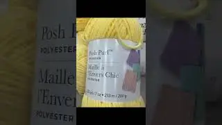 Michael's New Posh Purl and Cozy Cub Chenille Yarns! #crochet