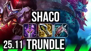 SHACO vs TRUNDLE (JGL) | Legendary | KR Diamond | 25.11