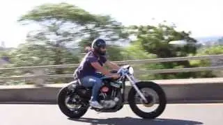 1991 Harley Davidson Sportster Cafe Racer Brat XLH1200 For Sale $9500