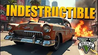 Vuelvo A Usar Un Coche Indestructible Y Toda La Ciudad Me Reportó En GTA 5 Roleplay