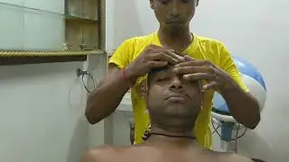 Neck & shoulder pain relief Indian massage therapy | ASMR Neck cracking