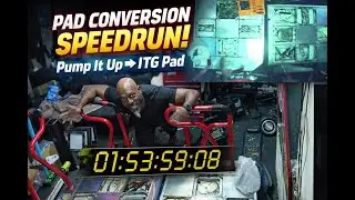 PAD CONVERSION SPEEDRUN! Pump It Up ➜ ITG Pad  - 