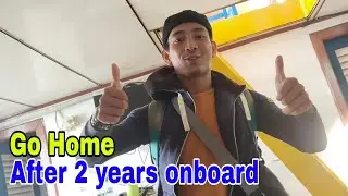 Officer Ganteng ahirnya gohome #crew #tugboat#sailing #BPW3#tug