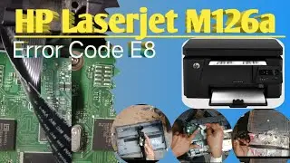 HP 126a Error E8 Solution |SP Computer Petlawad