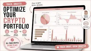 Crypto Portfolio Tracker Tutorial | Google Sheets