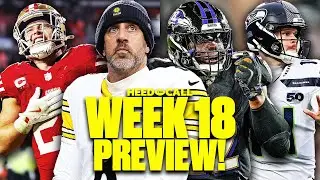 NFL 2025 Week 18 Preview & Playoff Scenarios: Ravens vs Steelers, Seahawks vs 49ers & MORE!