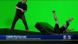 Gun safety demonstration given to filmmakers