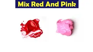 Mix Red And Pink Make What Color - Color Mixing Paint