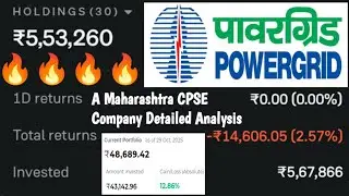 Powergrid Corporation Of India A Maharatna CPSE Company | Best PSU Dividend Stocks 2025 | #powergrid