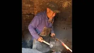 Iron ax industry _ blacksmith