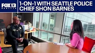 One-on-one with Seattle Police Chief Shon Barnes | FOX 13 Seattle