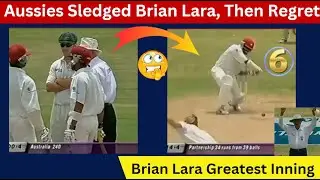 🔥 Lara Destroys Aussie Bowling | Brian Lara Greatest Innings #indivspak #dhonisix #PakistanCricket