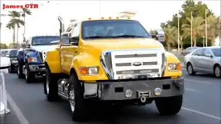 4x4s at the Corniche Parade 2013 (Qatar)