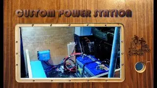 CRAFTING A CUSTOM CAMPER VAN POWER STATION & DESK // Singletrack Sampler Van Build (Ep. 3)