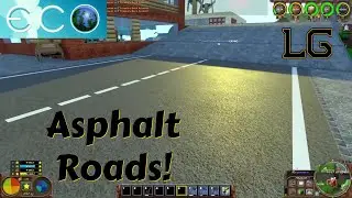 We Have Asphalt Roads! - Eco Multiplayer Server Day 7