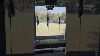 Shar-E-Kashmir Stadium Srinagar is hosting J&K VS Rajasthan