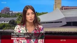 Bex Wilson (Zarach: Bed Poverty Charity Founder) On BBC Breakfast [16.07.2024]